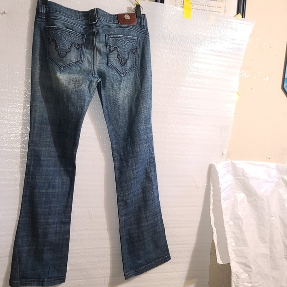 ANTIK denim distressed Jeans Bootcut - Picture 5 of 11
